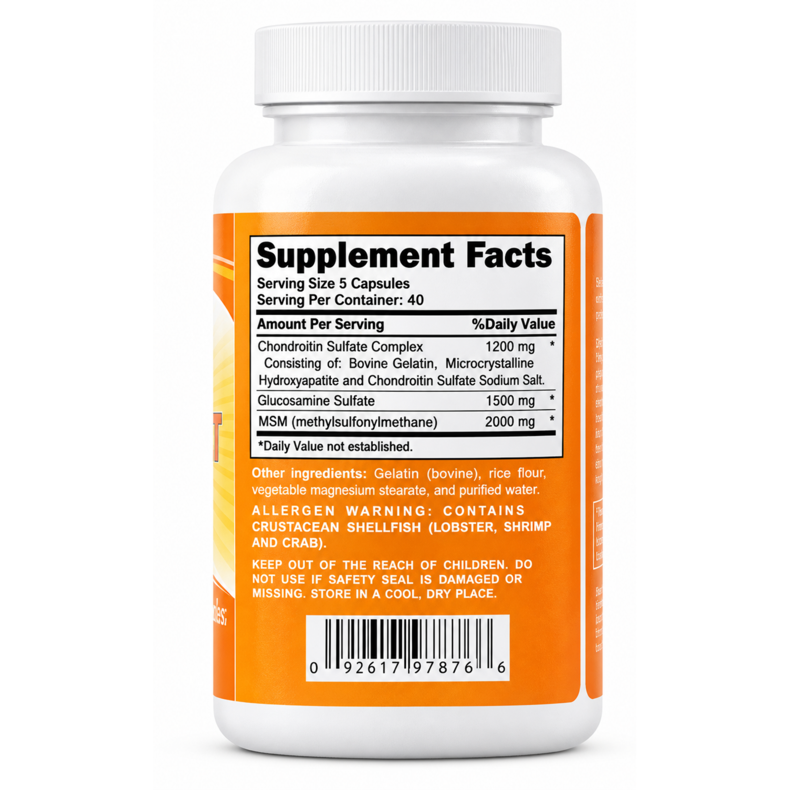 BONE SUPPORT β Joint & Bone Support Formula | 200 Capsules - Image 2